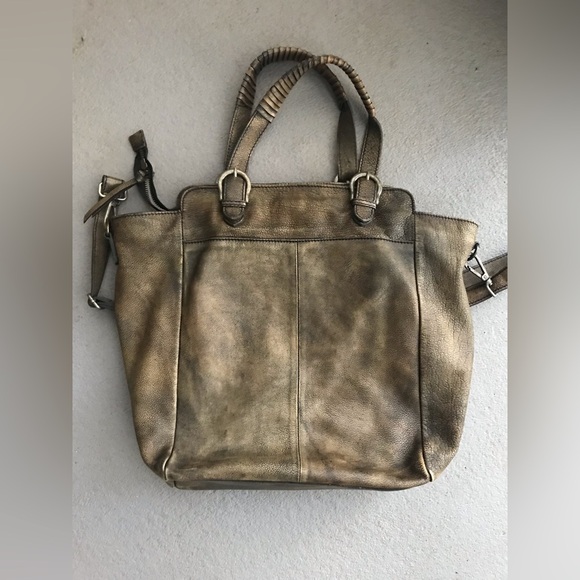 Free People• We The Free Rover Leather Tote in Bark 🦄🦄🌟 amazing bag!! - Picture 4 of 16